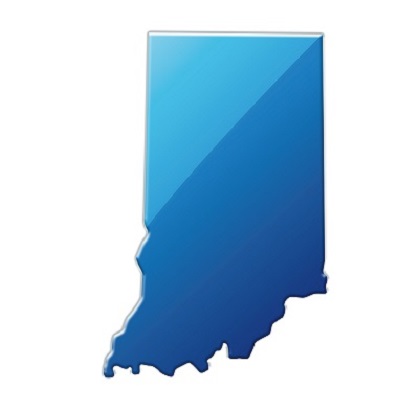 map of Indiana