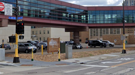 photo of building at Convention Center Lot